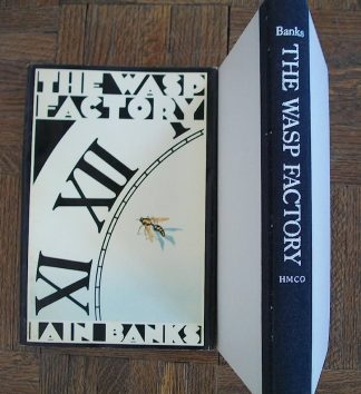 Banks, Iain. THE WASP FACTORY. Signed US 1st ed in d.j.
