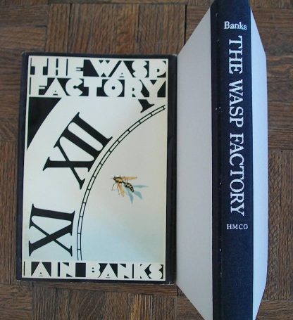 Banks, Iain. THE WASP FACTORY. Signed US 1st ed in d.j.