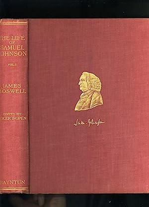 Boswell, James. THE LIFE OF SAMUEL JOHNSON.  2 VOLUMES.