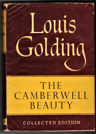 Golding, Louis. THE CAMBERWELL BEAUTY. Aleister Crowley interest.