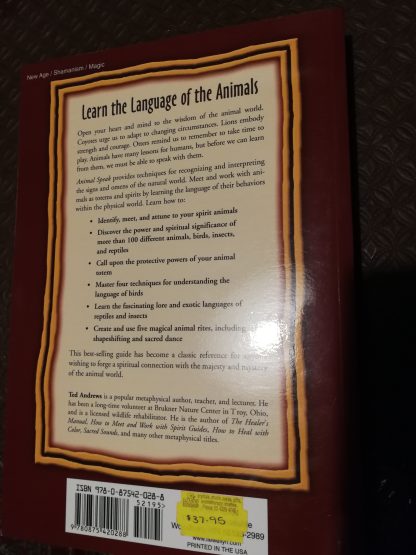 Andrews, Ted. ANIMAL SPEAK with ANIMAL-WISE. Two books on magical totem animals. - Image 4