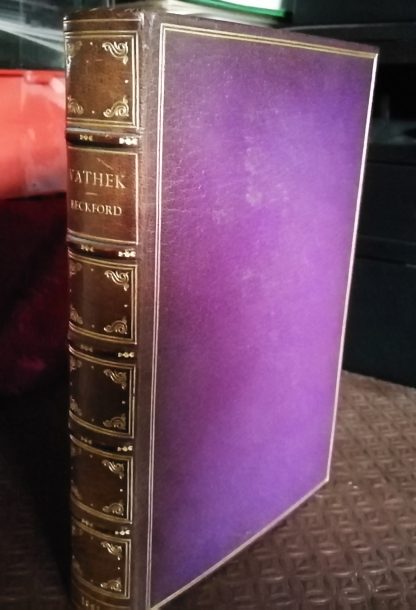 Beckford, William. VATHEK: AN ARABIAN TALE. 1893 edition. Wheatley's copy. - Image 4