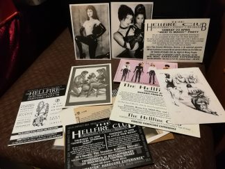 HELLFIRE CLUB 1990s promo cards lot.