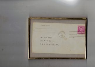 Poe, Edgar Allan. 1949 First day cover