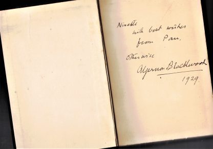 Blackwood, Algernon. DUDLEY AND GILDEROY. Signed/inscribed copy. - Image 3