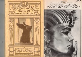 CINCINNATI JOURNAL OF CEREMONIAL MAGICK Vol 1, No 1 (1976) and Vol 1, No 4 (1979)