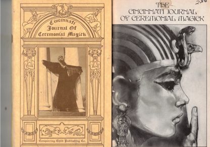 CINCINNATI JOURNAL OF CEREMONIAL MAGICK Vol 1, No 1 (1976) and Vol 1, No 4 (1979)